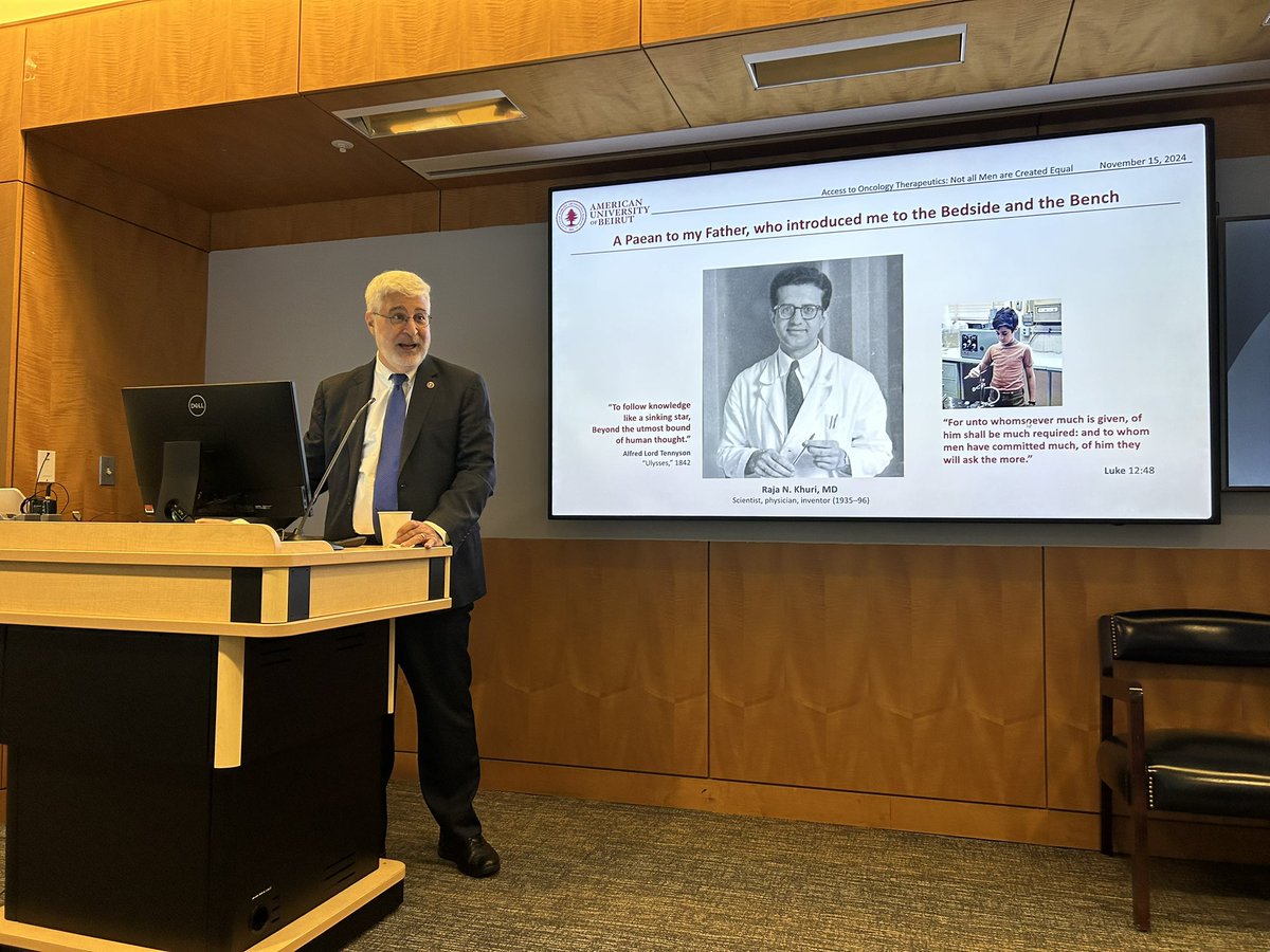 Taofeek K Owonikoko (@teekayowo) on Twitter photo Honored by <a href="/DrFadloKhuri/">Dr. Fadlo Khuri</a> as inaugural speaker <a href="/UMGCCC/">UMGCCC</a> annual oncology leadership seminar; sharing experience about mentorship, prev/early detection, translational res & global access to treatment innovation in oncology <a href="/ASCO/">ASCO</a> <a href="/AACR/">AACR</a> <a href="/UMmedschool/">University of Maryland School of Medicine</a> <a href="/UMBaltimore/">University of Maryland, Baltimore</a> <a href="/UMMC/">University of Maryland Medical Center</a> <a href="/AUB_Lebanon/">American University of Beirut</a> Honored by <a href="/DrFadloKhuri/">Dr. Fadlo Khuri</a> as inaugural speaker <a href="/UMGCCC/">UMGCCC</a> annual oncology leadership seminar; sharing experience about mentorship, prev/early detection, translational res & global access to treatment innovation in oncology <a href="/ASCO/">ASCO</a> <a href="/AACR/">AACR</a> <a href="/UMmedschool/">University of Maryland School of Medicine</a> <a href="/UMBaltimore/">University of Maryland, Baltimore</a> <a href="/UMMC/">University of Maryland Medical Center</a> <a href="/AUB_Lebanon/">American University of Beirut</a>