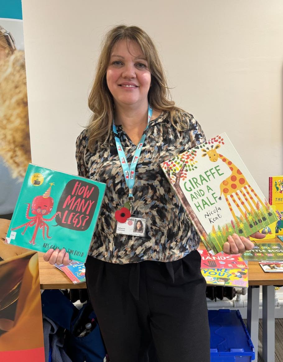 Lancashire School Library Service (@lancashiresls) on Twitter photo ♥️ Friday Reads. Earlier this month we attended the Early Years Conference <a href="/lancslpds/">Lancashire Professional Development Service (LPDS)</a>. We brought along books to share. Thank you to Catharine, who picked out her favourites. ‘How Many Legs?’, Kes Gray @_JimField <a href="/HodderBooks/">Hodder & Stoughton (no longer active)</a> and ‘Giraffe and a Half’, <a href="/nicolakkent/">Nicola Kent</a> <a href="/AndersenPress/">Andersen Press</a> ♥️ Friday Reads. Earlier this month we attended the Early Years Conference <a href="/lancslpds/">Lancashire Professional Development Service (LPDS)</a>. We brought along books to share. Thank you to Catharine, who picked out her favourites. ‘How Many Legs?’, Kes Gray @_JimField <a href="/HodderBooks/">Hodder & Stoughton (no longer active)</a> and ‘Giraffe and a Half’, <a href="/nicolakkent/">Nicola Kent</a> <a href="/AndersenPress/">Andersen Press</a>