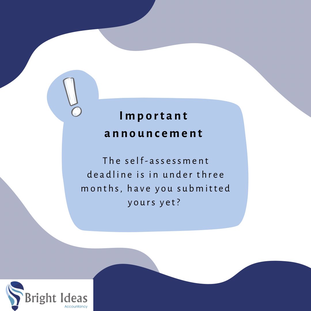 🚨 The submission and payment deadline for the 2023/24 tax return is fast approaching! 🚨 

We can assist you with preparing and submitting the return, please contact us today: 

📧 info@biaccountancy.com 
📞 0161 669 4221

biaccountancy.com