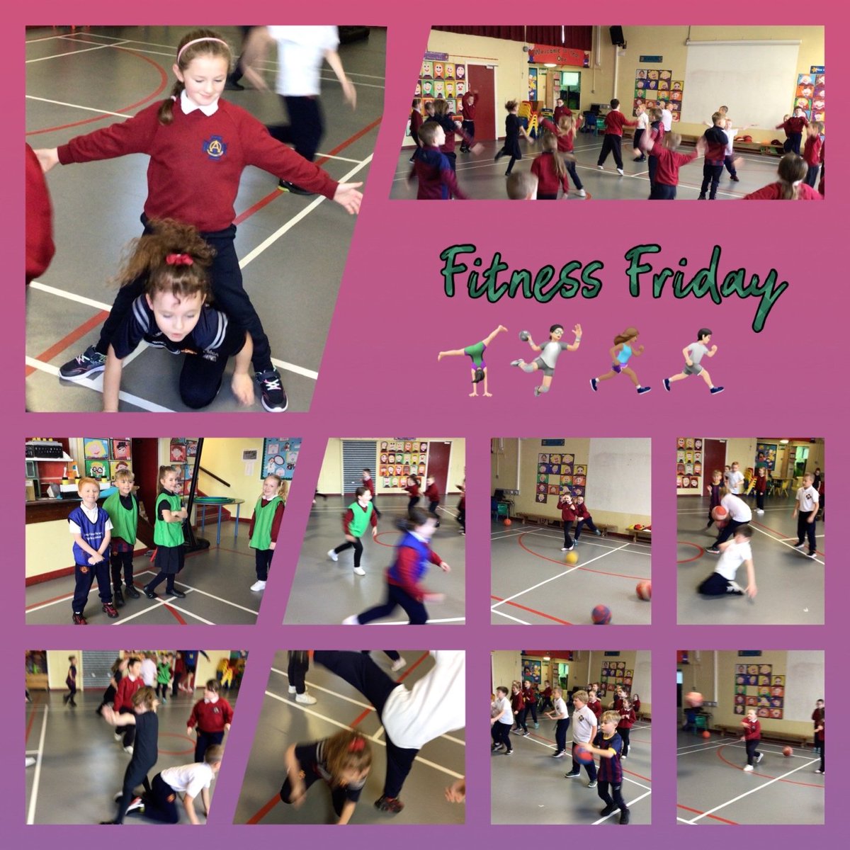 Mr_DevlinPS's tweet photo. A busy week in Year 4 this week as we have been celebrating anti-bullying week focusing on respecting ourselves and others ⭐️😊, as well as focusing on healthy eating 🥗🍉🥛 and finishing off the week with some Friday fitness fun! 🏃‍♀️🏃‍♂️💪🏼 @StOPPSBelfast https://t.co/aGNNm8RIpF