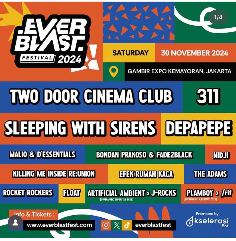 ___enir's tweet photo. ada yg mau join beli tiket everblast festival 2024 ga? 

#zonauang #zonatiket #zonajajan #zonamusik https://t.co/H6n3wJBcjD