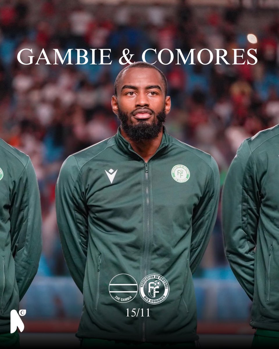 Les Comores visent la qualification ce soir face à la Gambie ! 

Ce match s’annonce palpitant 🤯

Gambie 🇬🇲 - 🇰🇲 Comores ce soir à 20h