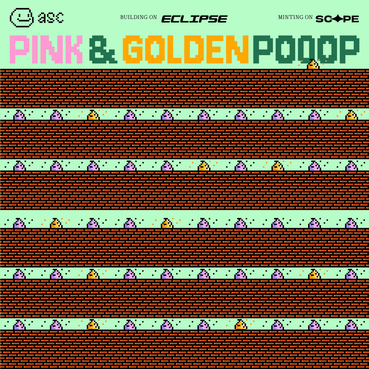 Introducing rare traits: Items
PINK &amp; GOLDEN POOP

More traits, next week

Building on <a href="/EclipseFND/">Eclipse (🐮,🌑)</a>, Minting on <a href="/scopenft/">Scope</a> (25th NOV).