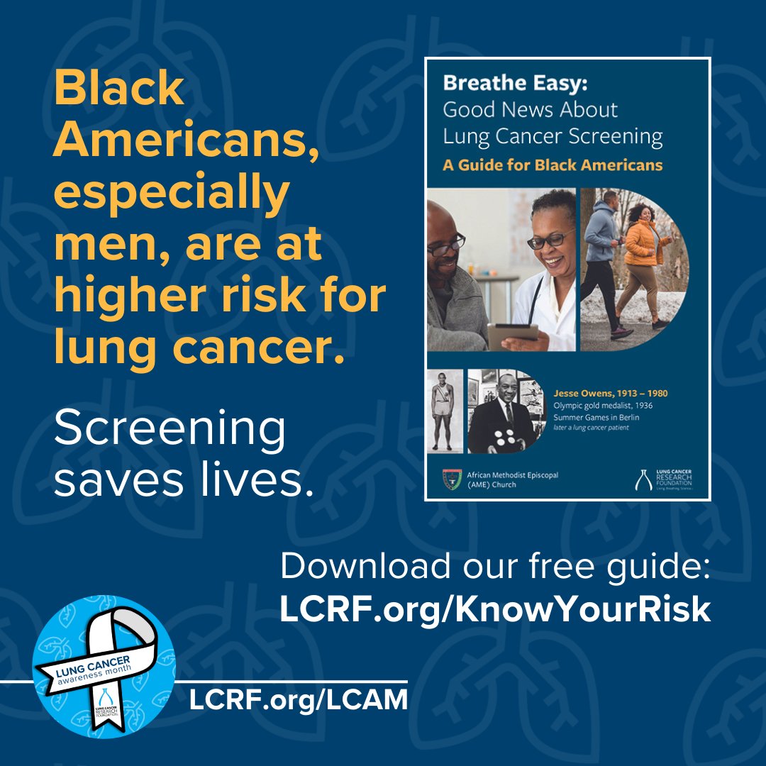 Lung Cancer Research Foundation tweet media
