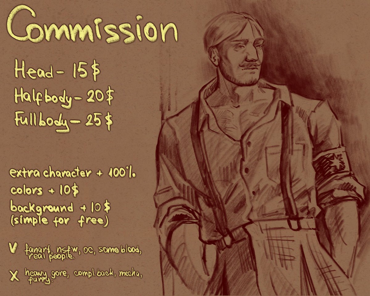 legushbka's tweet image. dudes, you can order a commission! 🤙
(and be the happiest person 🤨)

if you have questions, DM me ❤️