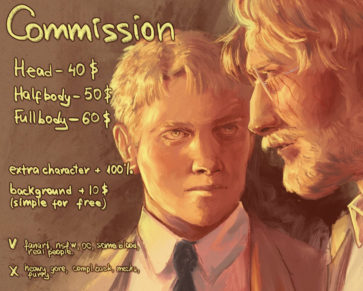legushbka's tweet image. dudes, you can order a commission! 🤙
(and be the happiest person 🤨)

if you have questions, DM me ❤️