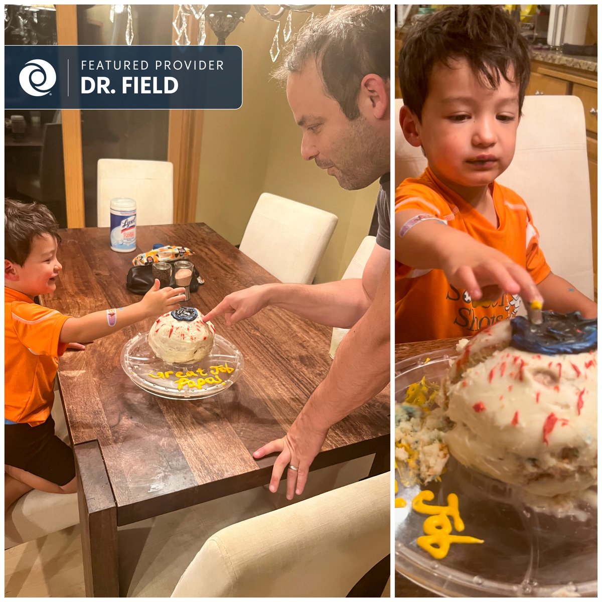 twincitieseye's tweet image. 👁️ Meet Dr. Matthew Field, the latest addition to the TCEC family! 🎂 His wife made an eyeball cake for his board exam success. Visit him in Edina or Burnsville! #TCEC #EyeCare #MeetTheTeam