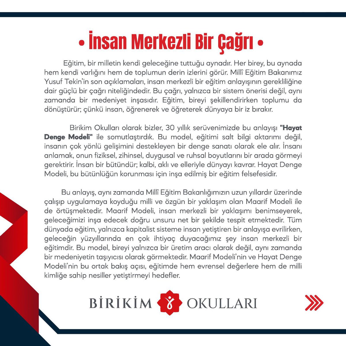 necipkatrak's tweet photo. Eğitim kapital dünyanın iş gücü istasyonu değildir. Önümüzdeki yüzyıllarda insanlığın en büyük ihtiyacı Erdem’li nesiller ve Erdem’li bir toplumdur. https://t.co/FoP4CUWOZA