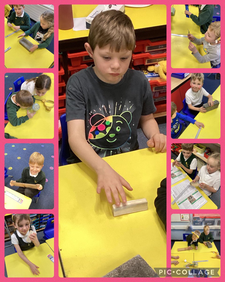 We have started our brand new Science topic today all about materials.