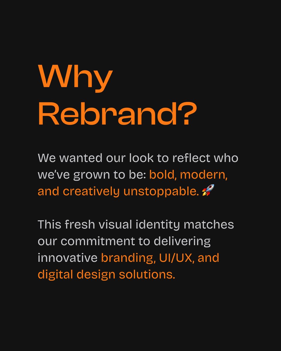workwithmanzil's tweet photo. We’re incredibly excited about this next chapter and can’t wait to create even more amazing designs together! 💡

#DesignTransformation #BoldDesign #BrandingExperts https://t.co/RifeV8h33m