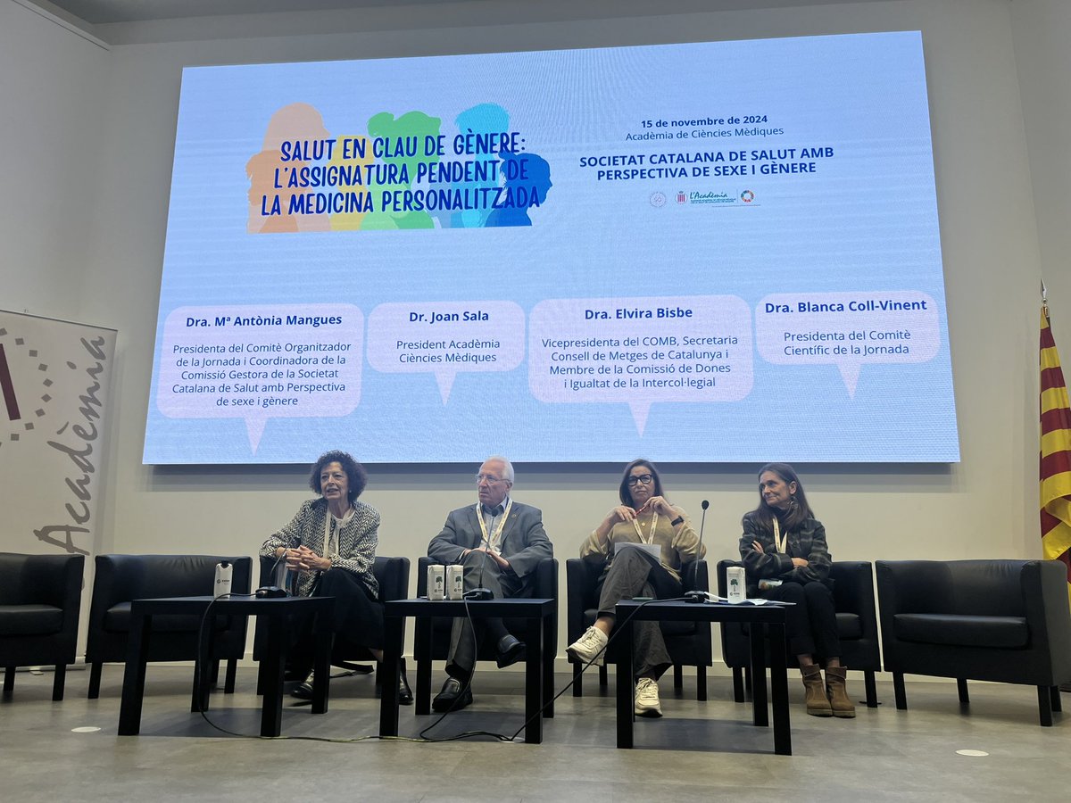 ellobcn's tweet photo. 📢 Primera Jornada de la nova Societat Catalana de Salut amb Perspectiva de Sexe i Gènere a l’Acadèmia Catalunya i Balears
#SalutAmbPerspectiva #SalutDeLesDones #InvestigacióAmbImpacte #GènereISalut https://t.co/zhhsDbSCCU
