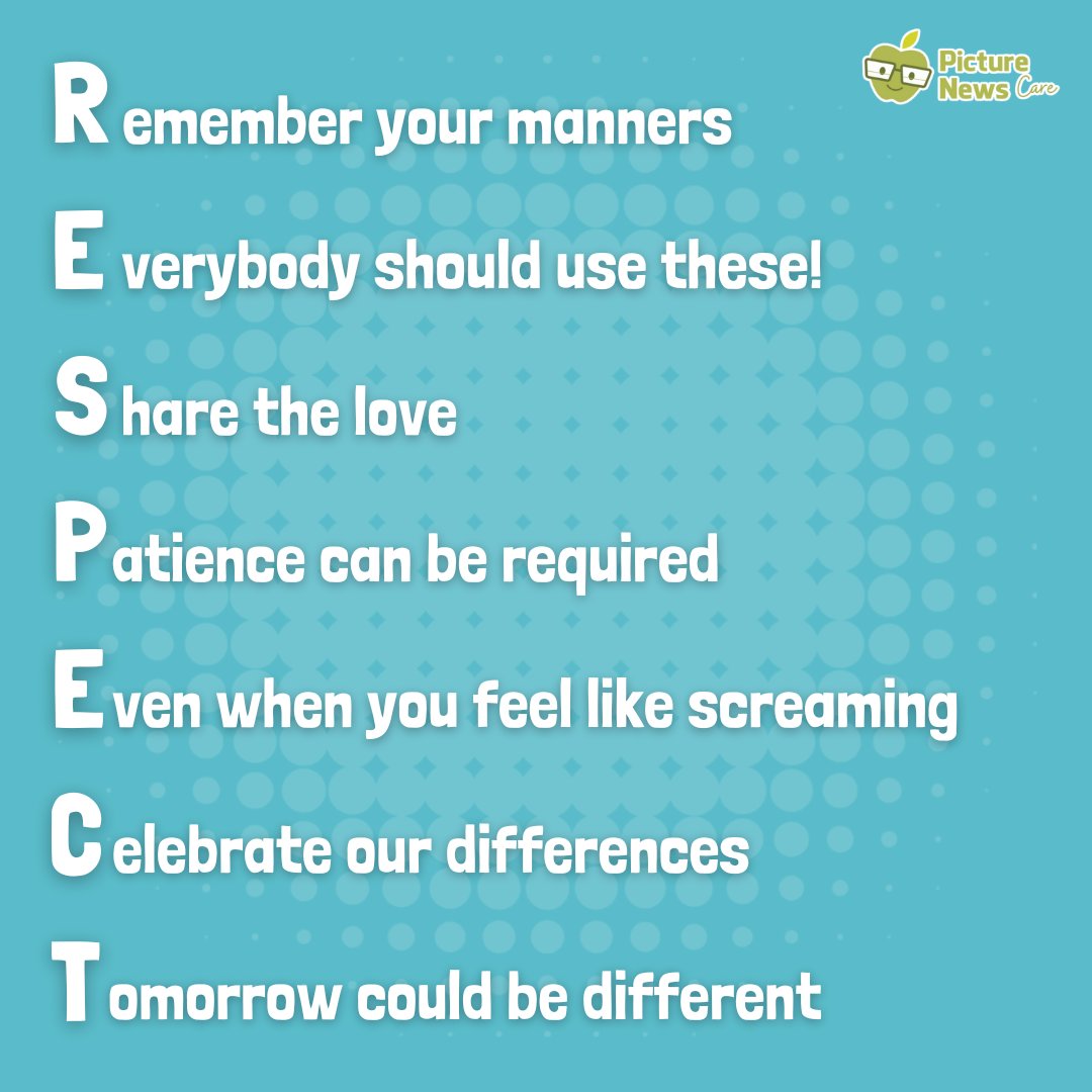 CarePicture's tweet photo. This week's Picture News Care discussion resource is all about Anti-Bullying Week 💭

Residents and visitors at Country View Nursing Home shared this lovely poem to explore this year's theme, 'Choose Respect' 👇

Have you marked Anti-Bullying Week in your residence? https://t.co/dbjPL98u5W