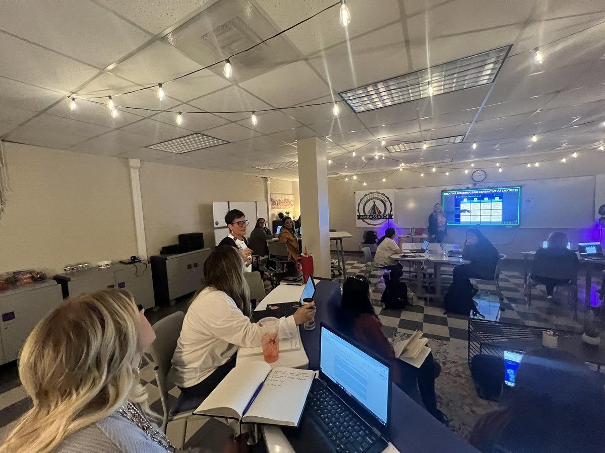 ECISD Social Studies (@ecisdsocial) on Twitter photo Digging into A.I. for #educator productivity this morning w <a href="/TechECISD/">ECISD Digital Learning</a>! Building our own capacity to #impact student outcomes in #socialstudies. Let’s go!! <a href="/ECISD_T2L/">Curriculum & Instruction</a> Digging into A.I. for #educator productivity this morning w <a href="/TechECISD/">ECISD Digital Learning</a>! Building our own capacity to #impact student outcomes in #socialstudies. Let’s go!! <a href="/ECISD_T2L/">Curriculum & Instruction</a>