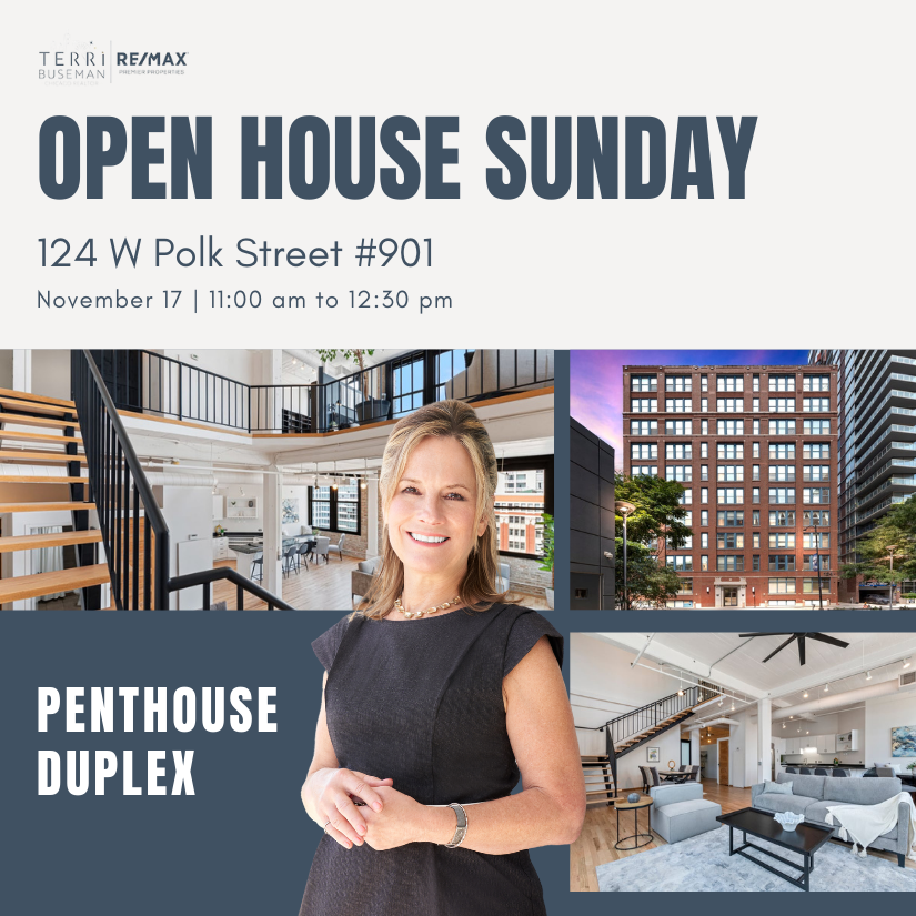 terribuseman's tweet image. 🏡 Open House This Sunday!
📍 124 W Polk Street #901
🗓 November 17 | ⏰ 11:00 AM - 12:30 PM

#OpenHouse #PenthouseLiving #LuxuryRealEstate #ChicagoHomes #DreamHome #CityLivin