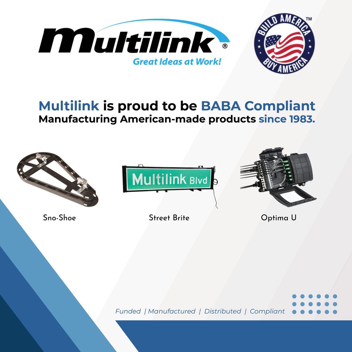 Designing, Developing and Manufacturing our Products in the USA.