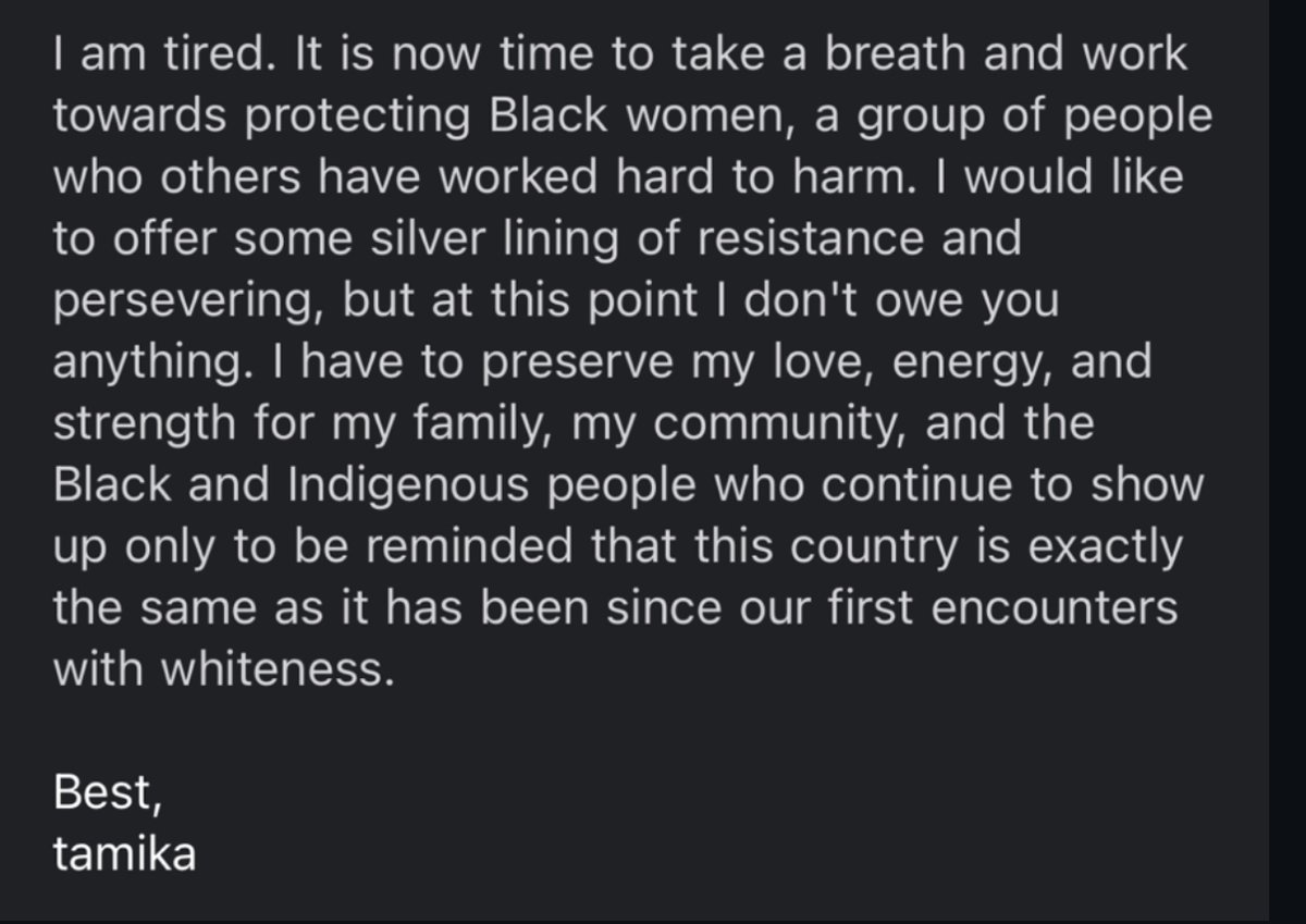 tamika butler is @tamikabutler.bsky.social tweet media