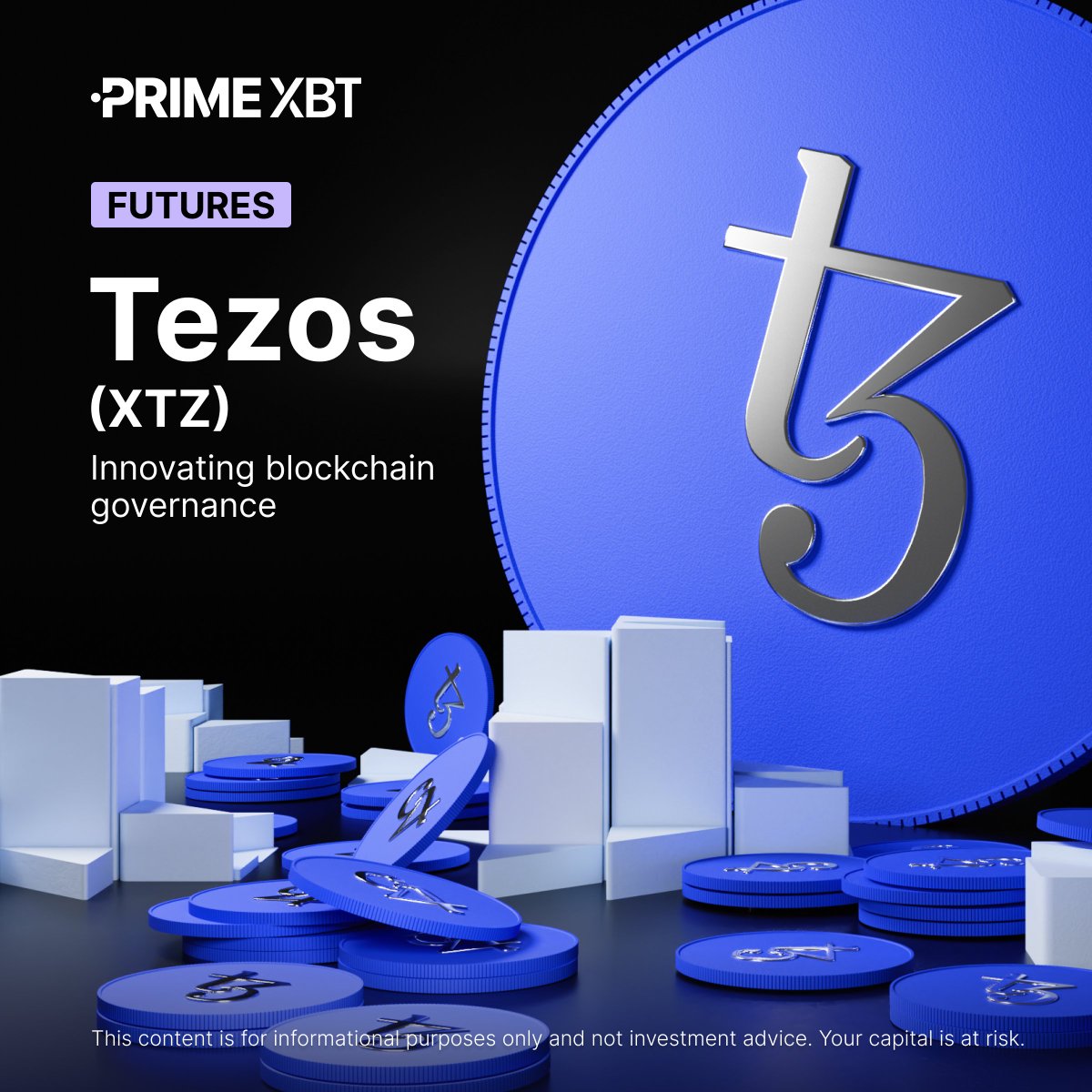 ⛓️ As one of the 1st blockchains with a built-in governance mechanism, <a href="/tezos/">Tezos</a> continues to lead the way in decentralised decision-making and upgrades.

➡️ Trade $XTZ: eng.primexbt.com/3HUxzz2

#PrimeXBT #FuturesTrading