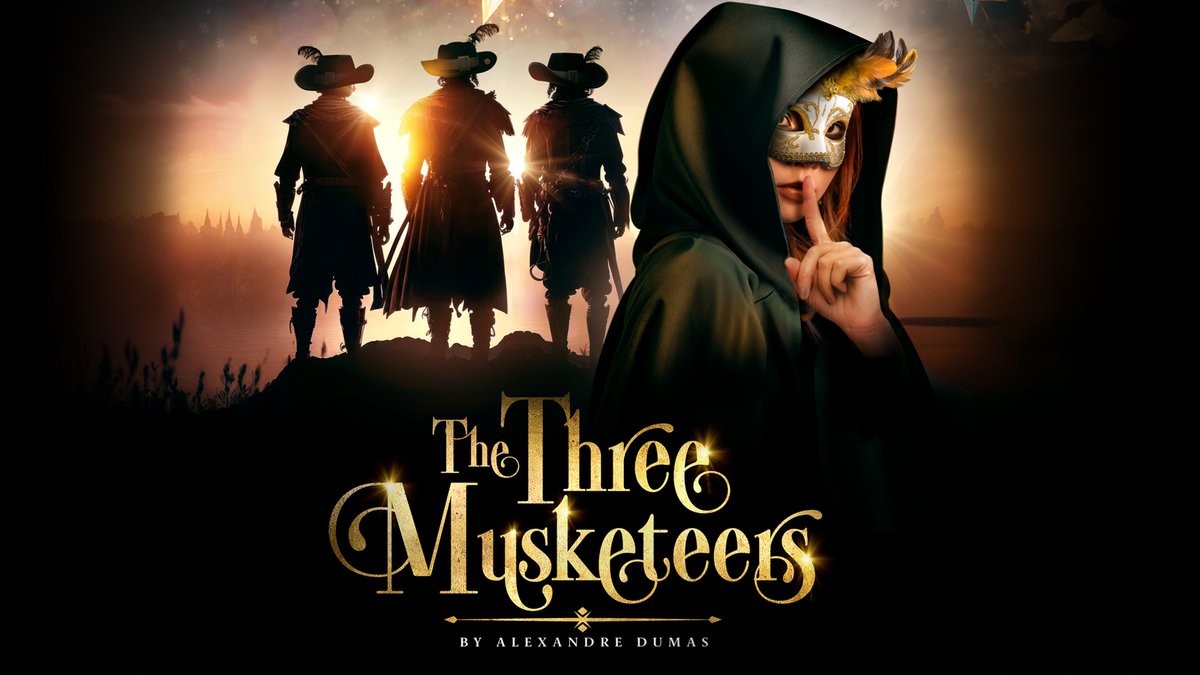 It's opening night of our festive production The Three Musketeers! We can't wait to share this swashbuckling adventure with families and school groups from now until Sat 25 January.
All for one and one for all!
BOOK NOW! bit.ly/3TEDAqh
