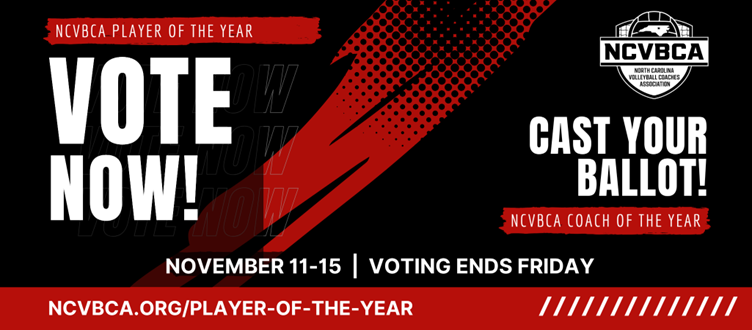 Voting for the Volleyball Player of the Year and Coach of the Year ends today!!  Get your votes in!!