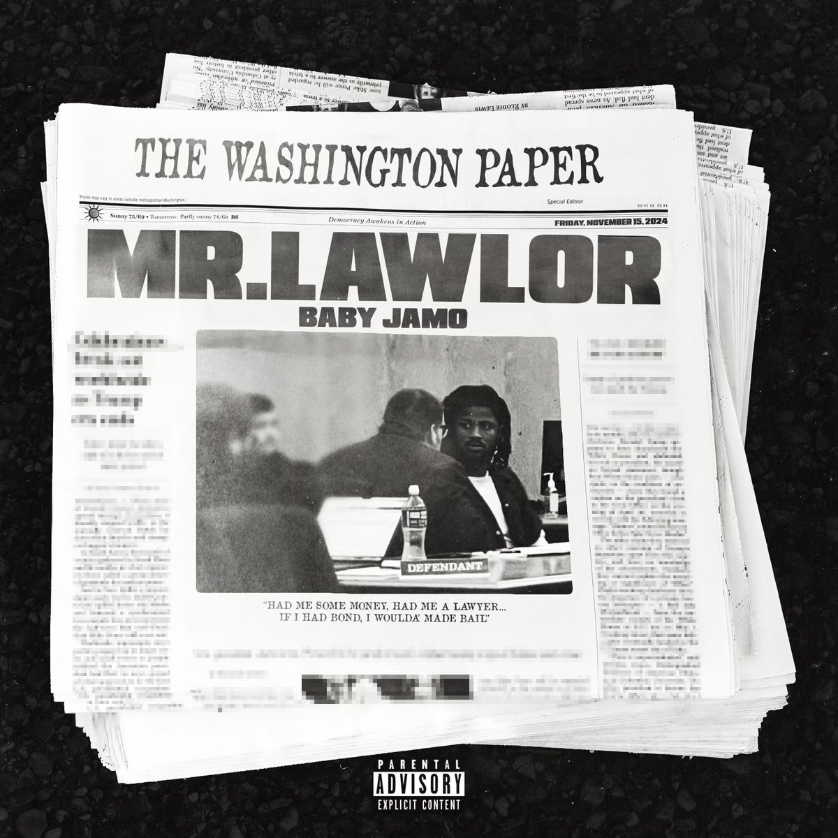 darealtallwall's tweet image. Mr. Lawlor OUT NOW. Iโll be home soon ๐คซmusic.apple.com/us/album/mr-laโฆ