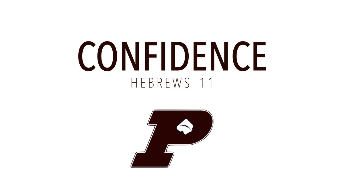 GordyPrather's tweet photo. When it comes to faith, don’t doubt. Don’t be arrogant. Live in the tension. Faith is confidence. #pchsFB #Confidence https://t.co/Qp56ZV14qO