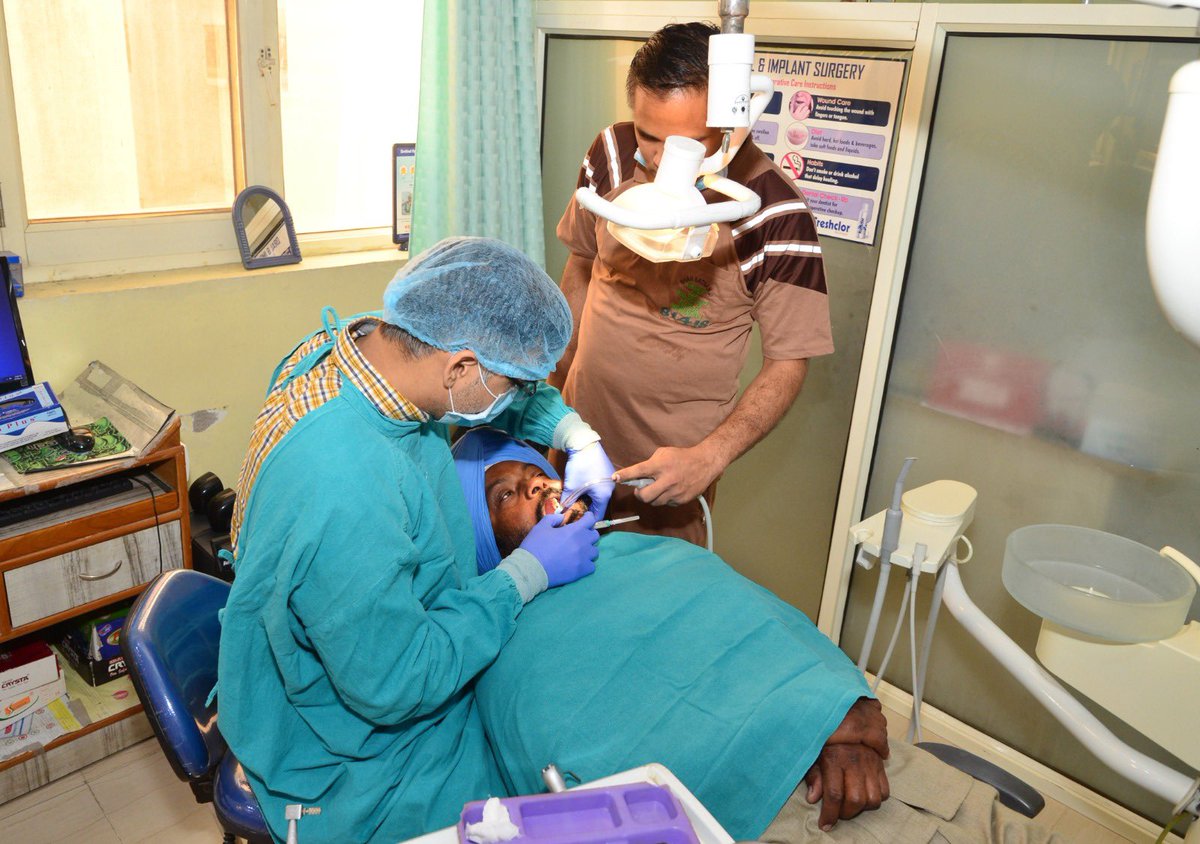 DSSNewsUpdates's tweet photo. A day of celebration and selfless service! 133rd incarnation day commemorating Shah Mastana Ji Maharaj was celebrated with Parmarthi camp that provided free medical checkups and expert consultations to those in need, especially helping the underprivileged.
With the pious guidance of Saint Dr MSG, Dera Sacha Sauda continues to serve mankind selflessly, bringing joy to all. #MSGBhandara #133rdIncarnationDay #JanKalyanParmarthiCamp #FreeMedicalCheckup