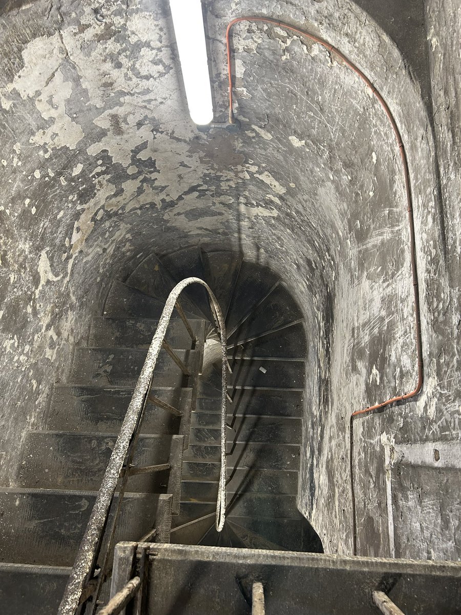Just done excellent backstairs tour of Kings X station including clock tower and roof organised by <a href="/BLSFixtures/">BLS Fixtures</a> The station dates from 1852 and the clock tower looks in its original state. I have passed through so often as a passenger- great to see it from another perspective.