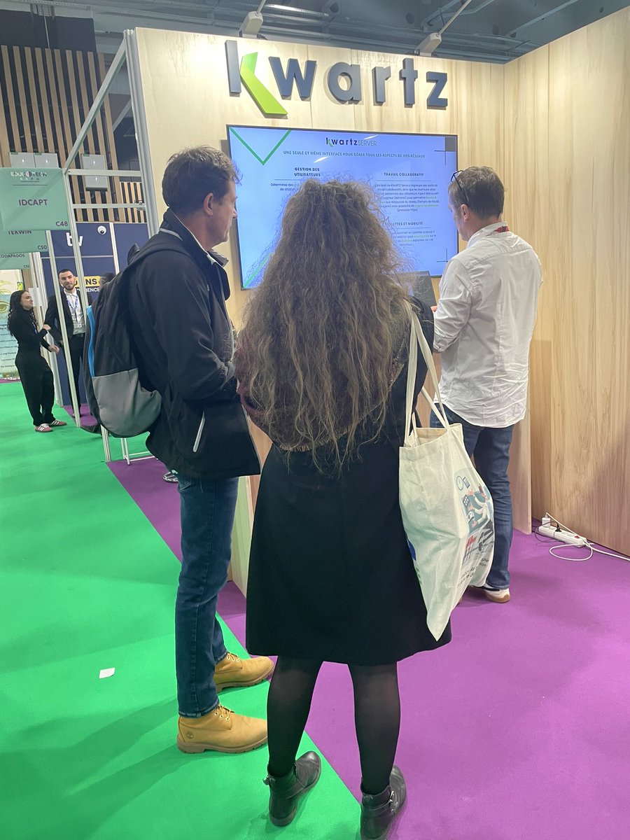 ✨ Clap de fin pour <a href="/educatechexpo/">Educatech Expo</a> 2024 ! 🎉
Merci à tous ceux qui sont passés sur le stand C42 pour découvrir les solutions Kwartz ! 💻🚀

🌟 Contactez-nous pour rendre votre écosystème numérique éducatif plus performant et sécurisé.

#Cybersécurité #Innovation #MDM #Tice