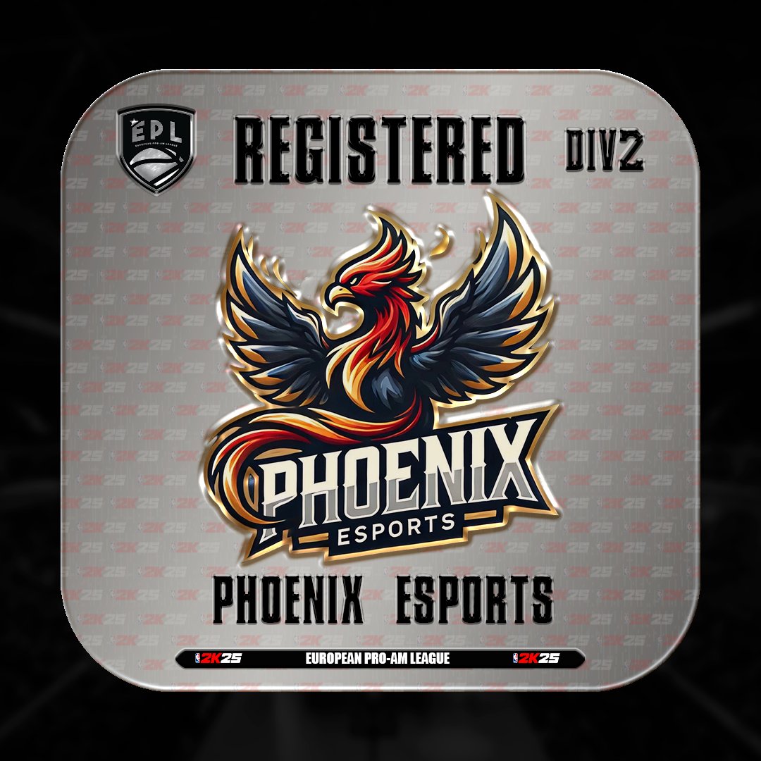 🏀[DIVISION 2]
🇦🇹Welcome @PhoenixeSport2K to the EPL - Starz League!⭐

🏀𝗥𝗼𝘀𝘁𝗲𝗿:
@Txkeover2k
<a href="/Marvex2K/">Marvex2K</a>
<a href="/Steve26071/">SmallClumsyNinja</a>
@k_er1oX
<a href="/Phgz_Xinfu/">PHGZ-xlnfu</a>
<a href="/m4ddyice/">m4ddyice</a>
<a href="/GoatedCano/">goatedcan</a>
<a href="/ActuallyFloll/">Flo</a>

#RiseAndBall #EPL🏀