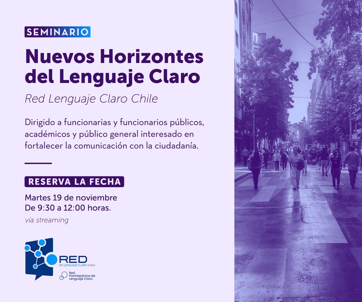 Comparto enlace a seminario de la <a href="/RedLCChile/">RedLenguajeClaro🇨🇱</a> 👇🏼 youtube.com/watch?v=WBAszi…