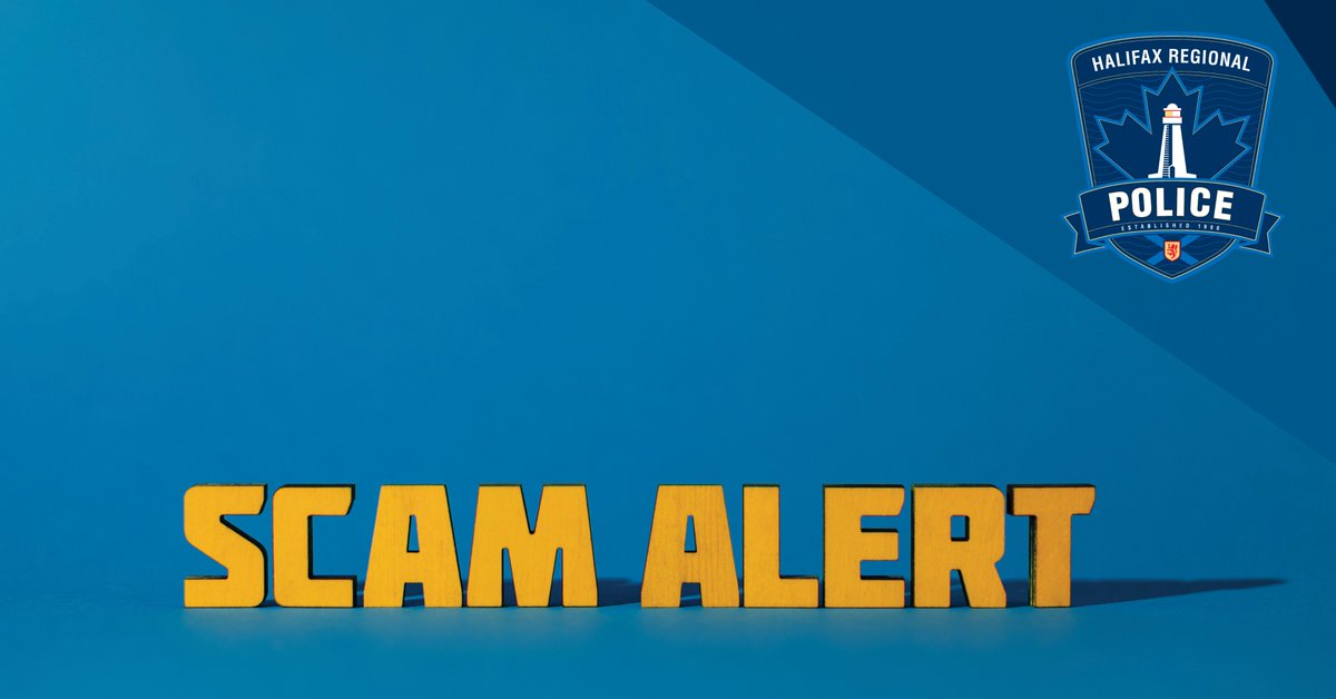 Police advise citizens of recurring scam targeting seniors

Police are advising citizens to be cautious of a scam that targets seniors that is continuing to occur throughout our region.

Halifax Regional Police continue to receive reports in relation to a scam intended to defraud