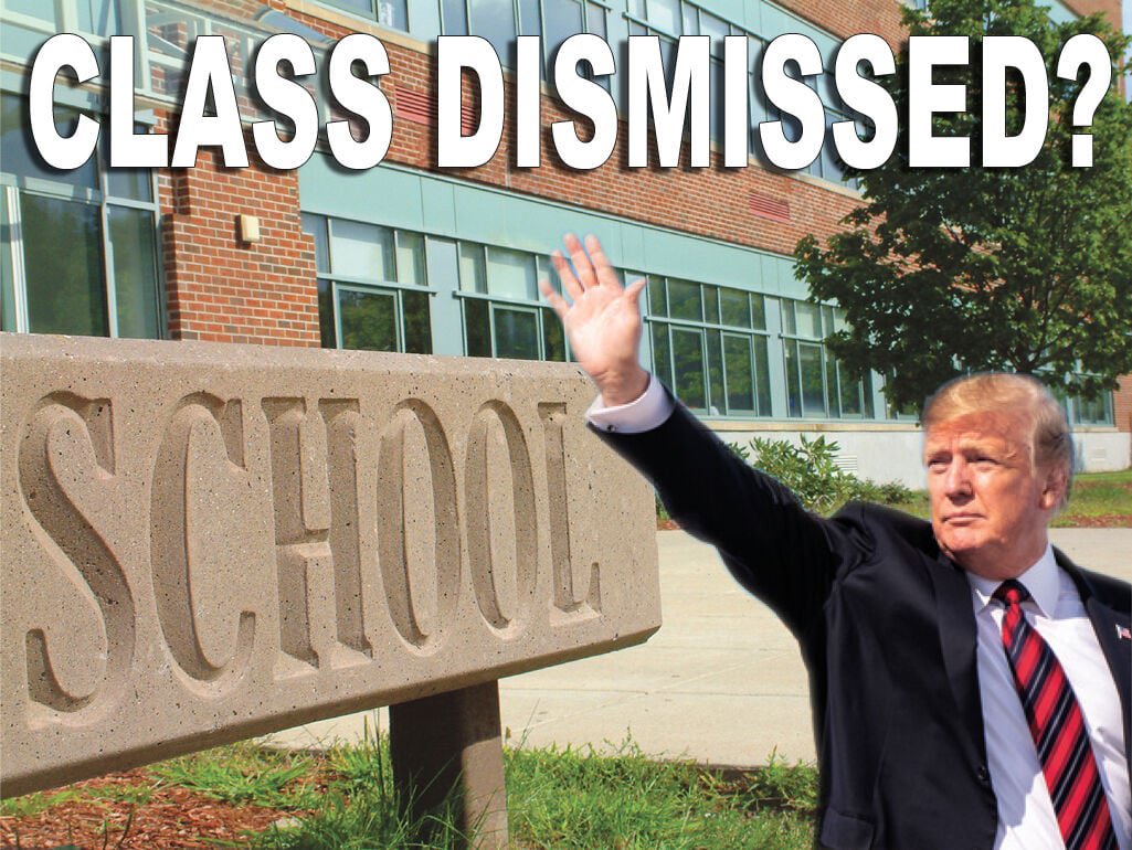 DerrickEvans4WV's tweet photo. It would be an inefficient use of our time to audit The Federal Department of Education.

We already know it needs to be abolished. This department will be closed.

Next, we need to abolish the teachers unions that have been propping up this wasteful &amp; dangerous department. https://t.co/vdWD1xWyDi