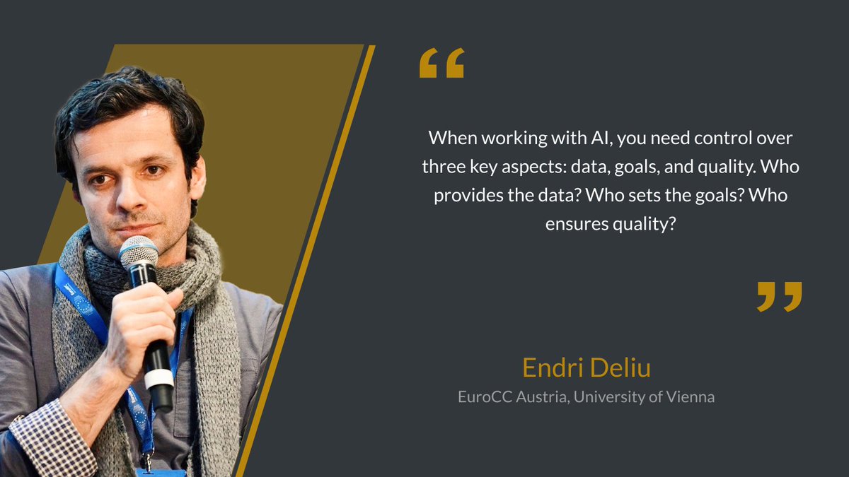 “LLMs will no longer exist in a few years."

#AI expert Endri Deliu talks in our new interview about why #LargeLanguageModels have no future, why consumers will benefit from smaller systems and who can help shape the future of ethical AI. 

Read here ➡️ eurocc-austria.at/en/blog/llms-i…