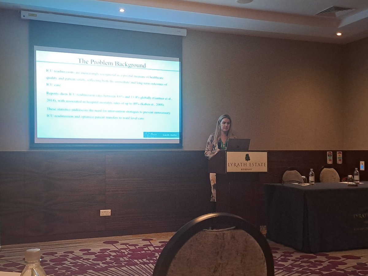 Irish Critical Care Clinical Trials Group (@ccctg_ire) on Twitter photo Starting our afternoon session, we have Lisa Ni Thuathail from <a href="/GUH_ICU_Anaesth/">GUH-ICU&Anaesthesia</a> presenting 'Effectiveness of a 24/7 Critical Care Outreach Service in Reducing ICU Readmission: A Quasi-Experimental Study with a historical control group'. #iccctg24 Starting our afternoon session, we have Lisa Ni Thuathail from <a href="/GUH_ICU_Anaesth/">GUH-ICU&Anaesthesia</a> presenting 'Effectiveness of a 24/7 Critical Care Outreach Service in Reducing ICU Readmission: A Quasi-Experimental Study with a historical control group'. #iccctg24