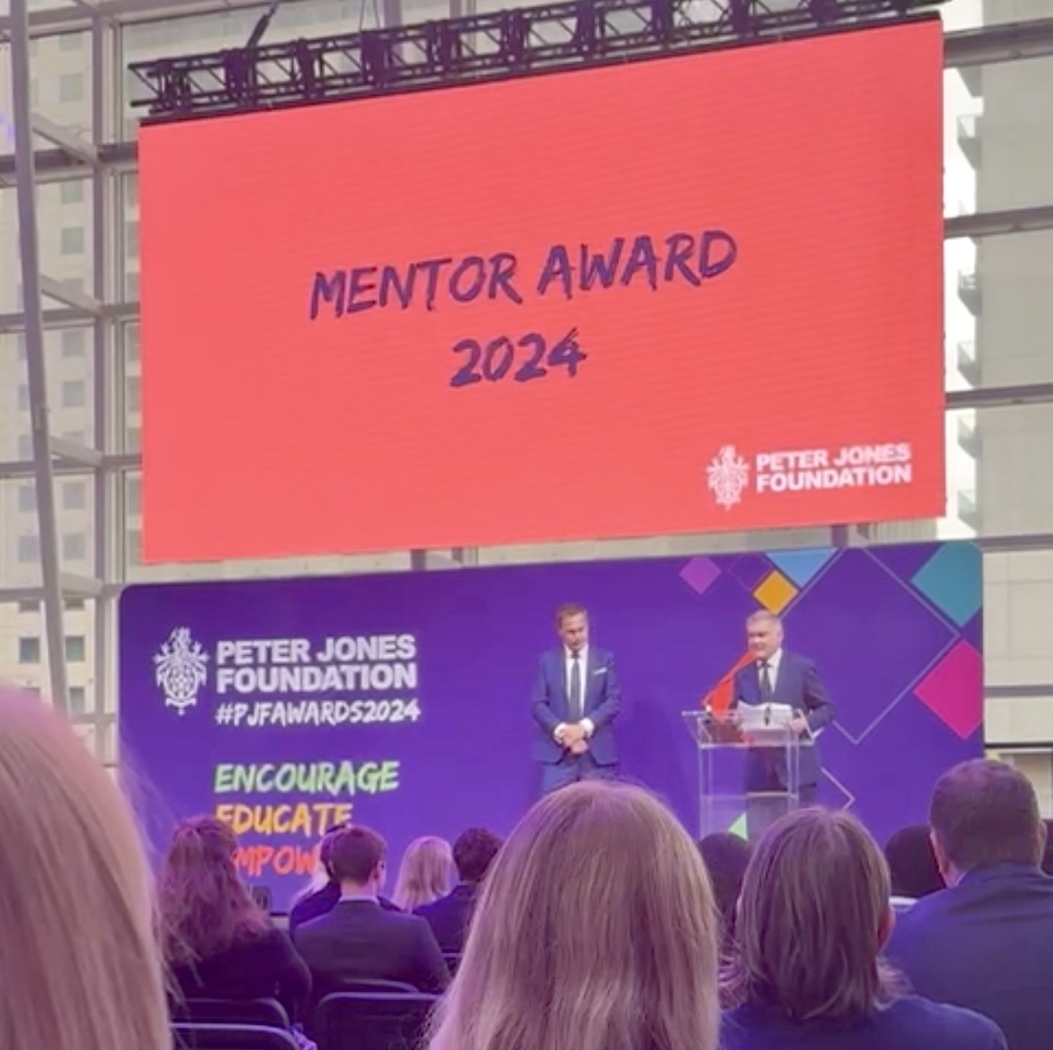 Proud to partner with <a href="/PJFoundation/">PeterJonesFoundation</a> to empower the next generation of business leaders. Yesterday’s event showcased the achievements of young entrepreneurs &amp; the dedication of amazing mentors.

Honoured to support this journey! 🙌
#MentoringMatters #YouthEmpowerment