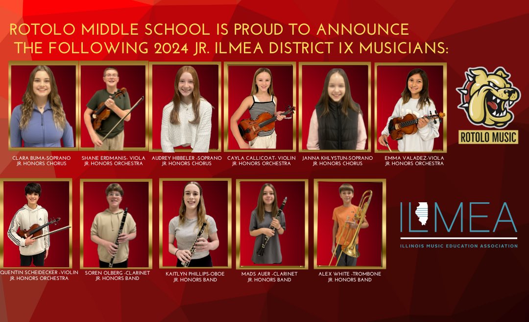 Congratulations to all of our 2024 ILMEA District IX Musicians! <a href="/rotoloms/">RotoloMS</a>