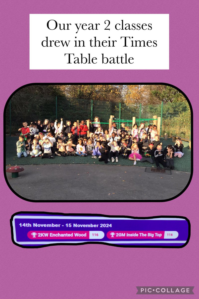 MrsWhelpdaleJLO's tweet photo. What a result! Our Y2 battle was a draw. Well done everyone! https://t.co/2NHNE9lkKD