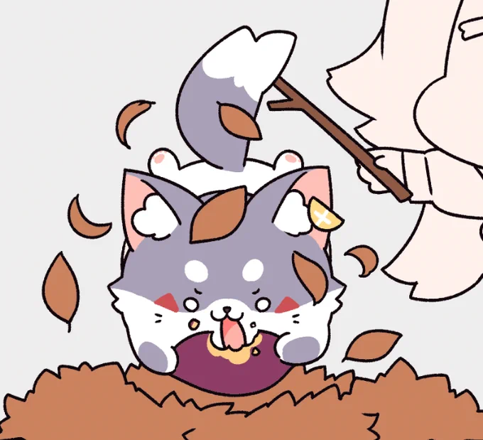 ファンボの壁紙描いてる 