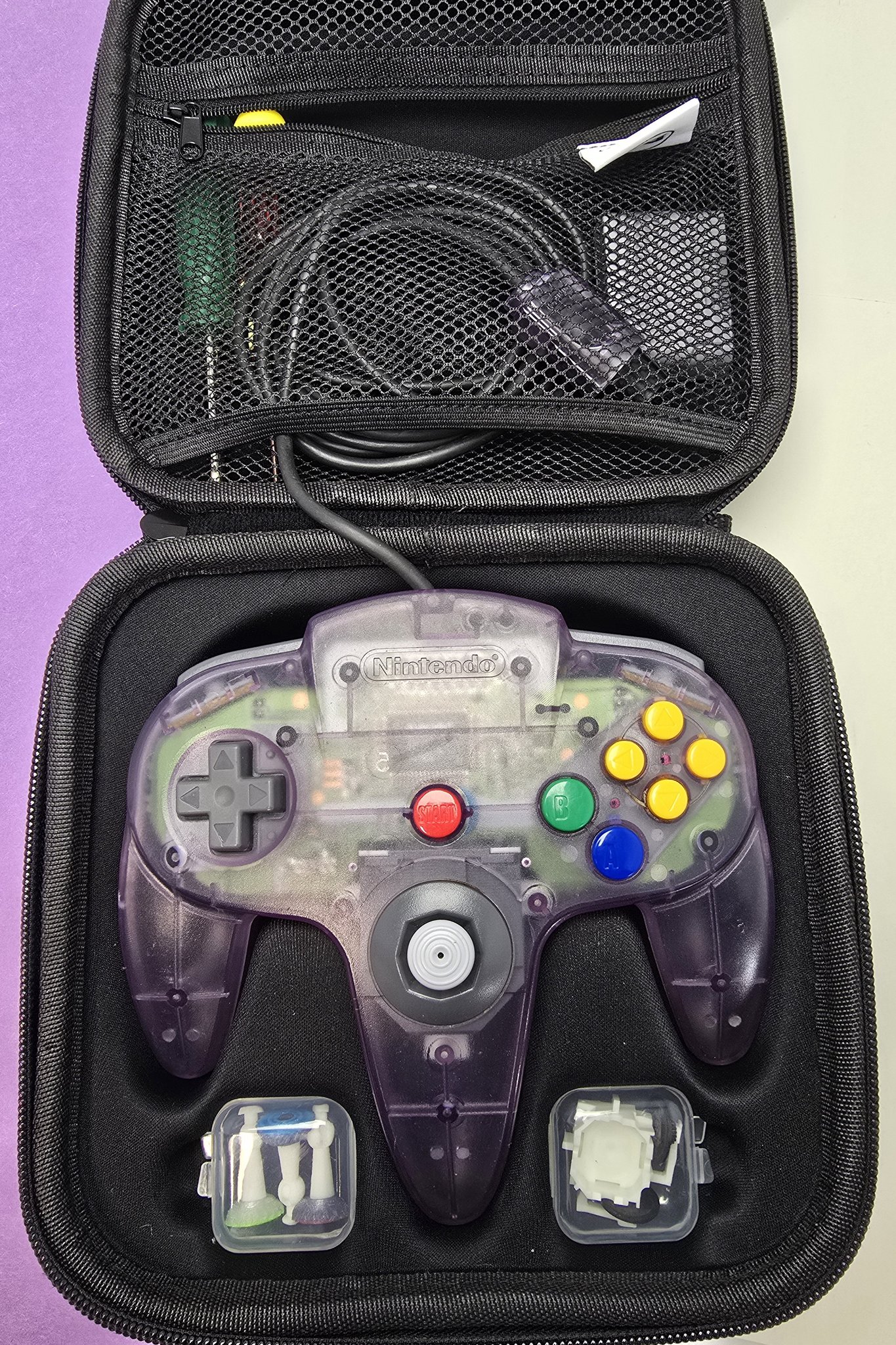 RockerGaming on X N64 controller cases are finally ready and will be dropping at noon CST on my Etsy Cases are 30 each and include the plastic storage bins and a TPU