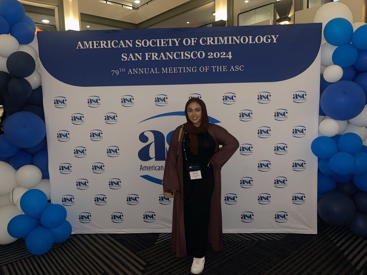 Hi everyone! I’m a 3rd year doctoral student and would love to connect with people at #ASCriminology2024 . If you see me, please come say hi!