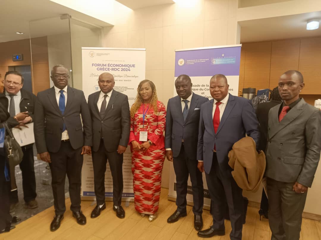 cedrickfuani600's tweet photo. Le forum économique Grèce RDC 2024 semble être Un tournant décisif et historique pour le deux pays après plus de deux décennies , parmi la délégation le député national Gaborian mboma participe à ce forum https://t.co/kjeUAis3sS