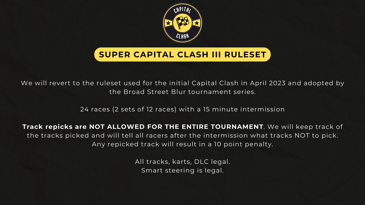 Capital Clash MK8DX (@CapitalClashMK8) / Posts / X