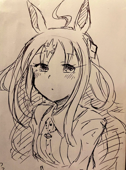 ドチャクソ好きな女描けるようになりてぇなぁ… 