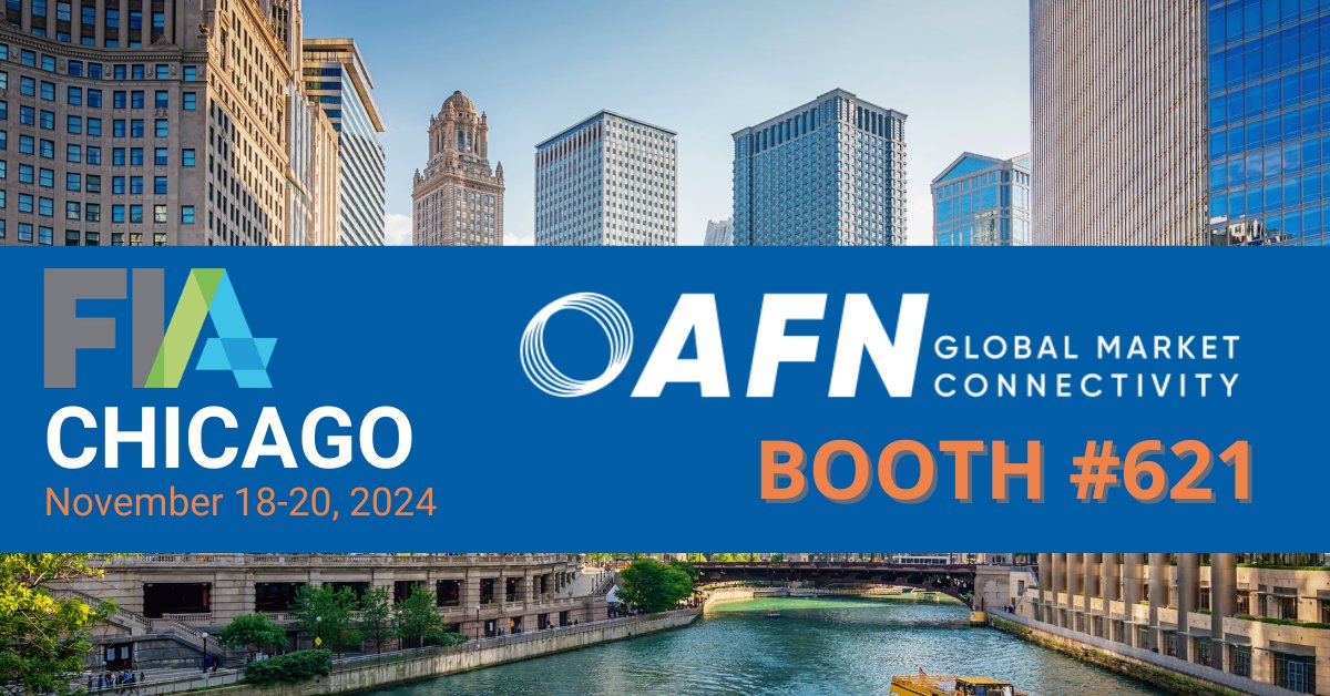 FIA Expo Chicago is next week! Make sure to stop by the AFN Booth #621 to learn more about our Chicago metro financial connectivity services, or contact us to schedule a time with our team. anovanetworks.com/contact-us/

#FIAChicago #FIAExpo