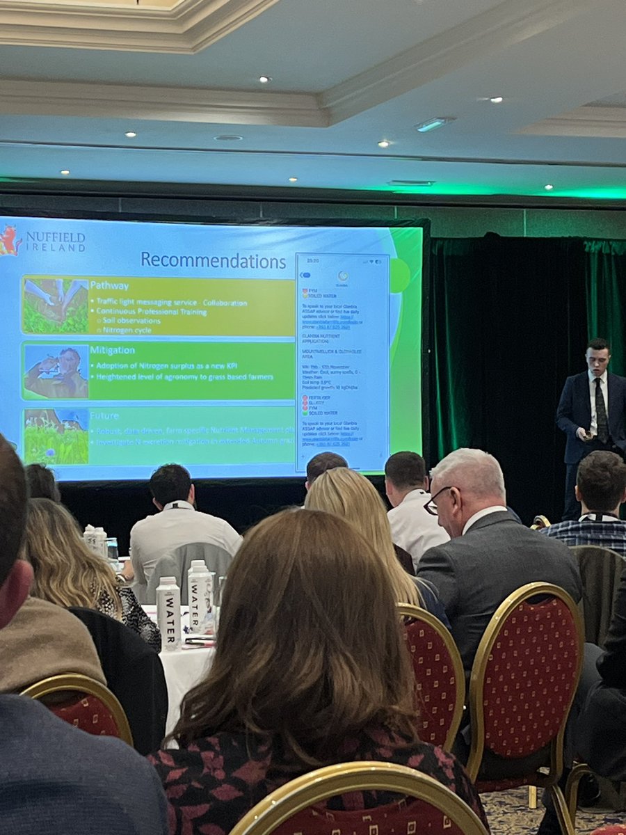 Great idea for a traffic light style decision support tool for farmers by <a href="/Daithi_fenno/">David Fennelly</a> for nutrient application on farms. <a href="/NuffieldIreland/">Nuffield Ireland</a>