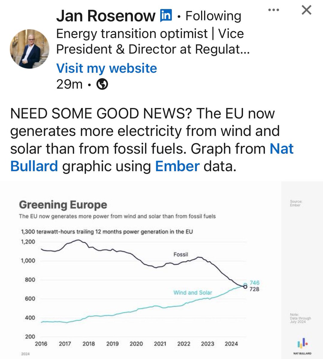 Isle of Man Green Party / Partee Glass Vannin (@green_iom) on Twitter photo 💚 What a difference a year makes 🎉
What could be cheaper with more renewables: -
✅Electricity prices
✅Heating homes with heat pumps
✅Charging electric cars
<a href="/janrosenow/">Jan Rosenow</a> 👏🏻 💚 What a difference a year makes 🎉
What could be cheaper with more renewables: -
✅Electricity prices
✅Heating homes with heat pumps
✅Charging electric cars
<a href="/janrosenow/">Jan Rosenow</a> 👏🏻