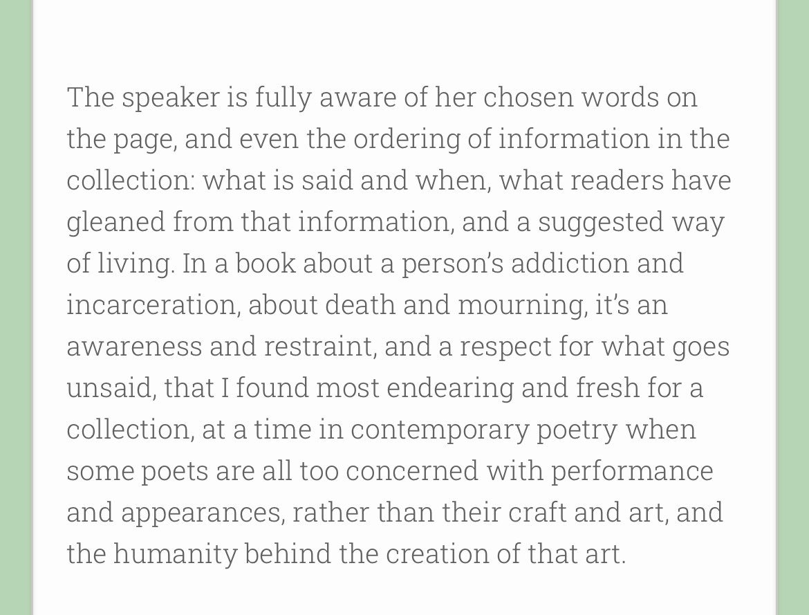 Susan L. Leary (@susanlleary) on Twitter photo So honored by this beautiful review of Dressing the Bear (<a href="/triohousepress/">Trio House Press</a>) by <a href="/dlassell/">Daniel Lassell</a> in the new issue of <a href="/DiodeEditions/">Diode Editions 🇵🇸🇵🇸🇵🇸</a>! Thank you, Daniel, for your kind & generous reading & for noticing all those birds & wings! I’m so happy! 💙
Read the review: diodepoetry.com/lassell_daniel… So honored by this beautiful review of Dressing the Bear (<a href="/triohousepress/">Trio House Press</a>) by <a href="/dlassell/">Daniel Lassell</a> in the new issue of <a href="/DiodeEditions/">Diode Editions 🇵🇸🇵🇸🇵🇸</a>! Thank you, Daniel, for your kind & generous reading & for noticing all those birds & wings! I’m so happy! 💙
Read the review: diodepoetry.com/lassell_daniel…