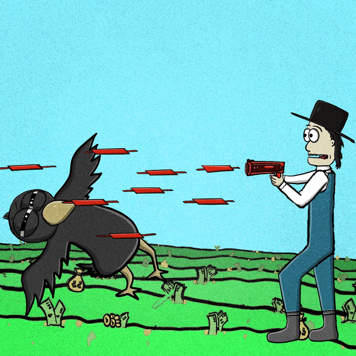 tacoTuesday293's tweet photo. @acriues Say hello to $CROW
@Crow_on_Sol
Low MC alpha with OG narrative and art. Cooking hard
fuk farmers https://t.co/u6ZATdqJHR