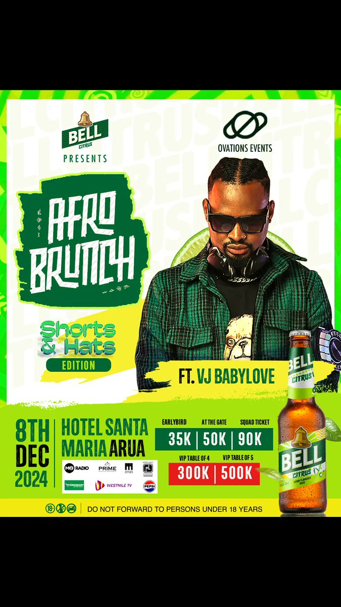 ReaganAseaonne's tweet photo. Dj Baby love for you in Arua
#BellAfroBrunch
#MpolaEmployment
#Enjoyment
#afrobrunchArua
#BellLager
https://t.co/Fk5K2hIYA7 https://t.co/qp8vTlzgWu