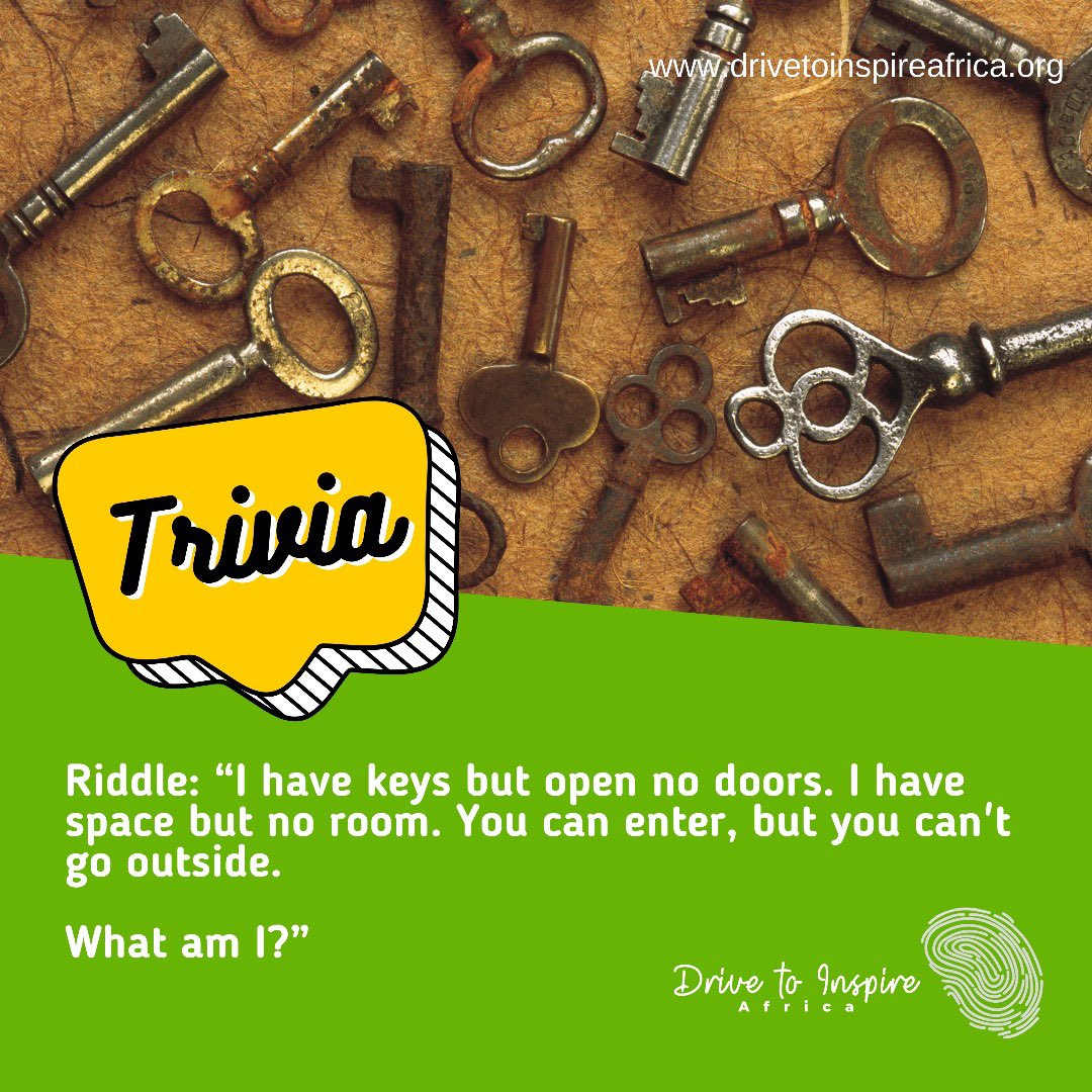 drivetoinspire_'s tweet image. Can you crack this riddle? 

Drop your guesses below! 

#TriviaFriday #RiddleChallenge